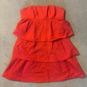 BCBG Strapless Mini Dress